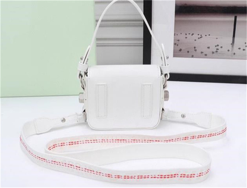 New Women Leather Bag Casual Mini Cowhide Stripe Small Square Bag Shoulder Oblique Cross Bag Waist Bag Cowhide