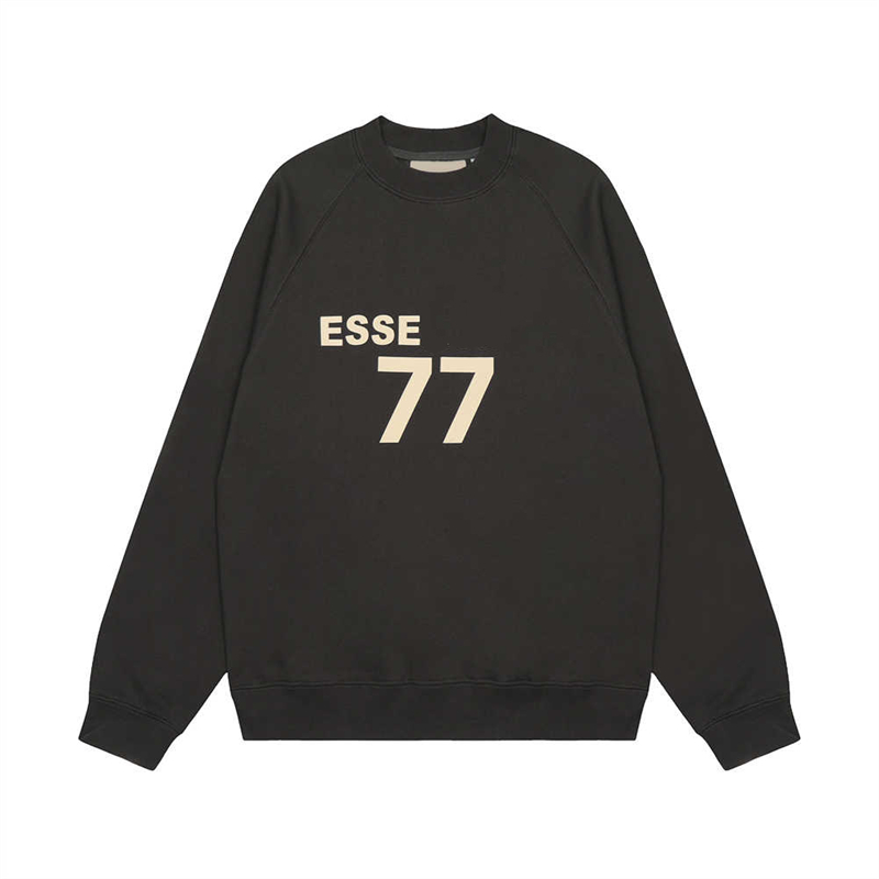 Designers nya kompositlinje Crewneck Hoodie Casual Loose Behind The Letter Män och kvinnliga par Crewneck Hoodie Fashion Märke S-XL