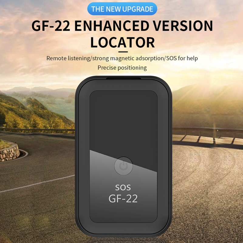 GF22 مكافحة الإنذار CAR GPS Tracker Mini ذكي موقع قوي مغناطيسي في الوقت الحقيقي تتبع جهاز تسجيل الصوت