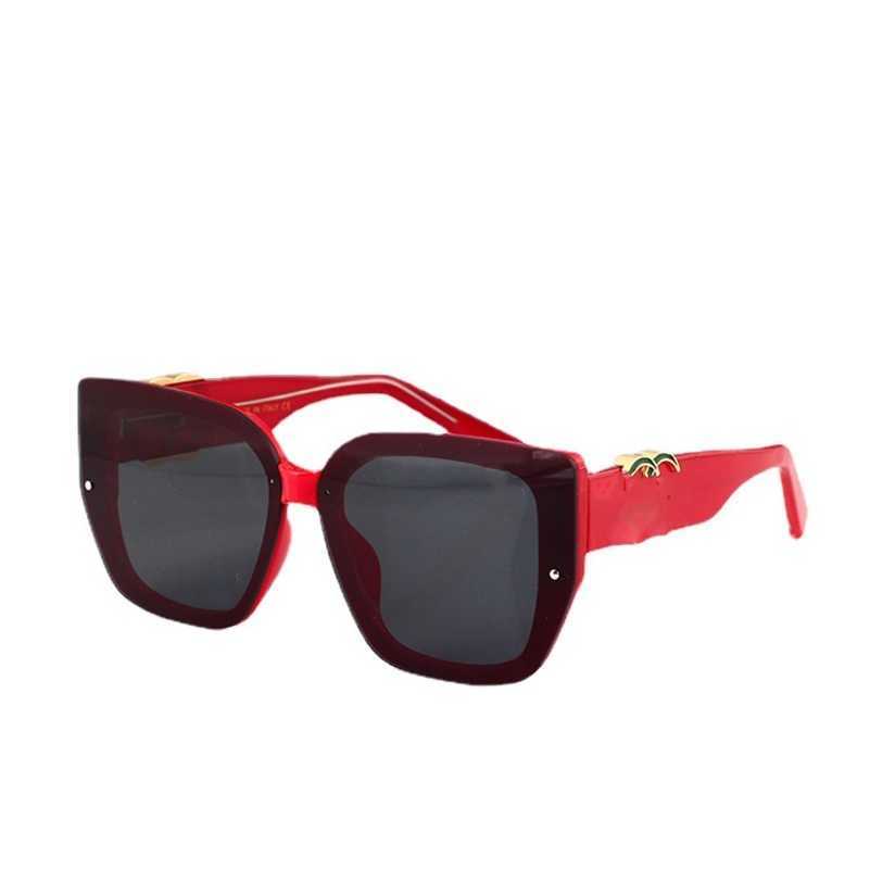 2024 designer di lusso Top designer Net Red Street Photo Glasses Box Women Men