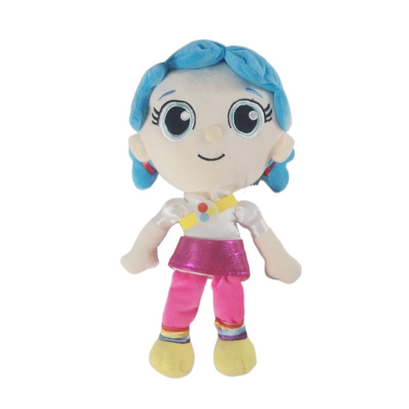 メーカーの卸売4つのTrue and the Rainbow Kingdom Purple Cat Toys Toys Cartoon Animation Film Television Peripheral Dolls for Children's Gifts