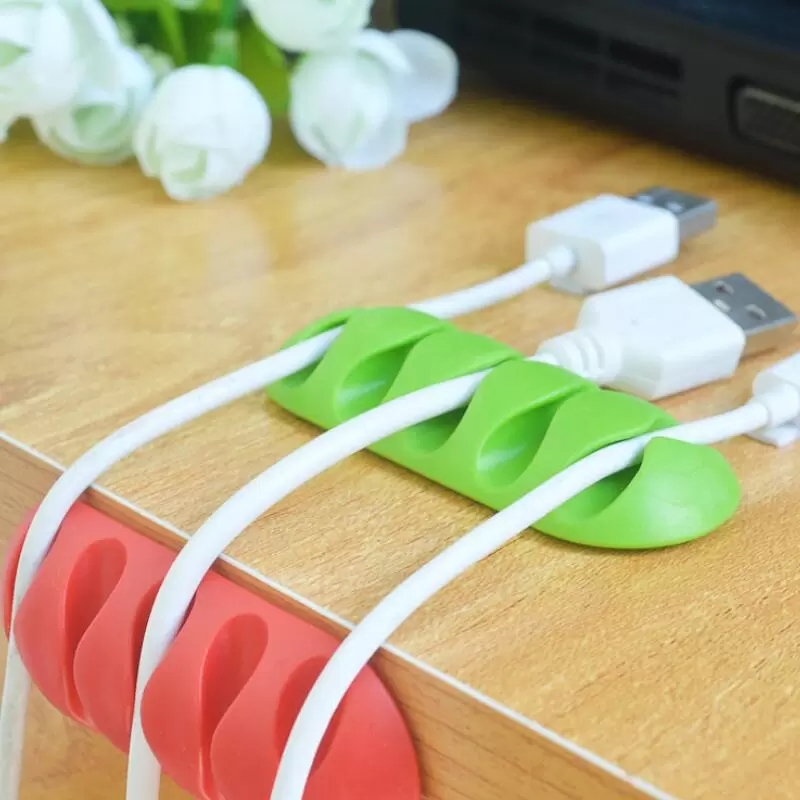 Neues Kabel Drop Cinthol Seifenclip Desk Tidy Organizer Drahtkabelkabel USB Ladehalter Fixer Großhandel Großhandel