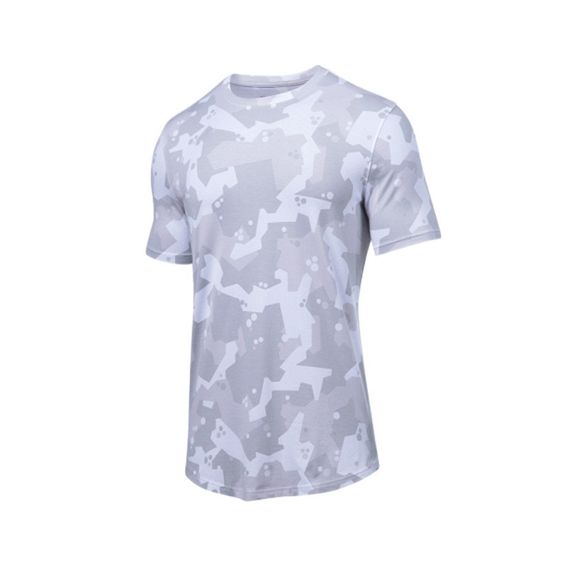 LL Outdoor hommes Sport t-shirt hommes séchage rapide anti-transpiration camouflage haut court hommes Wrokout manches courtes L22