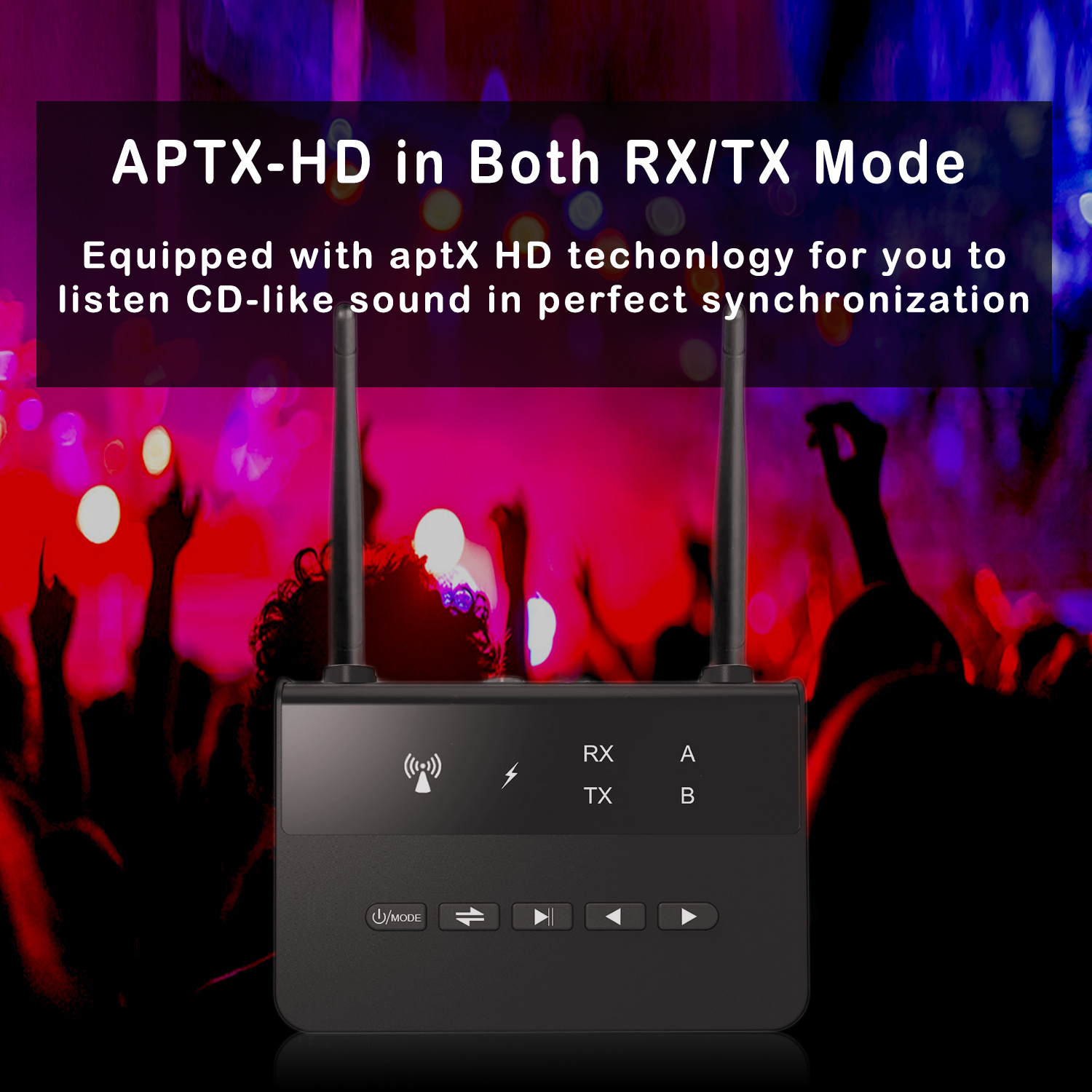 새로운 Bluetooth 5.2 Qualcomm 솔루션은 두 개의 -in -auxrca car tv aptx 적응 형의 출시를받습니다.