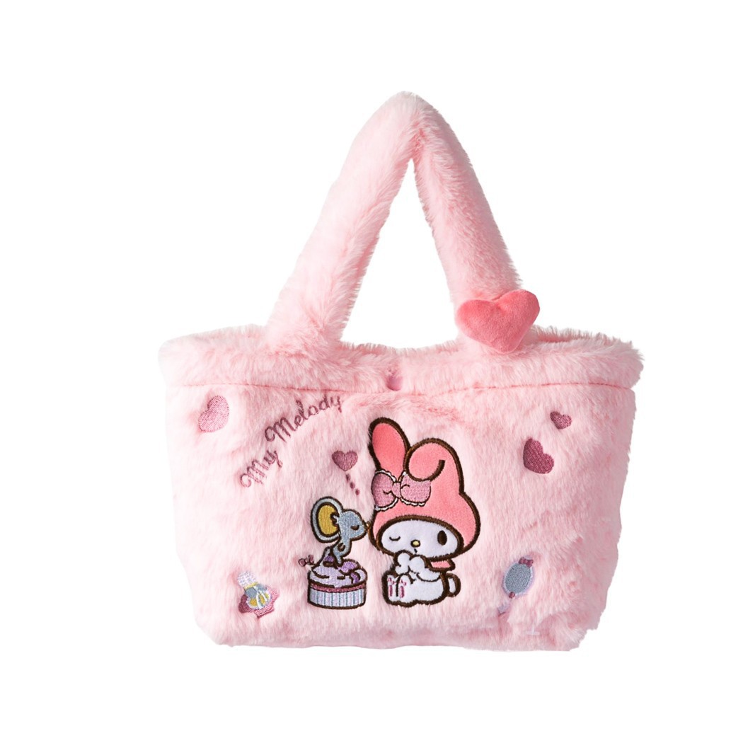 Novas mochilas coloridas bolsa kuromi saco yugui cão melodia mochila de brinquedo de pelúcia versátil