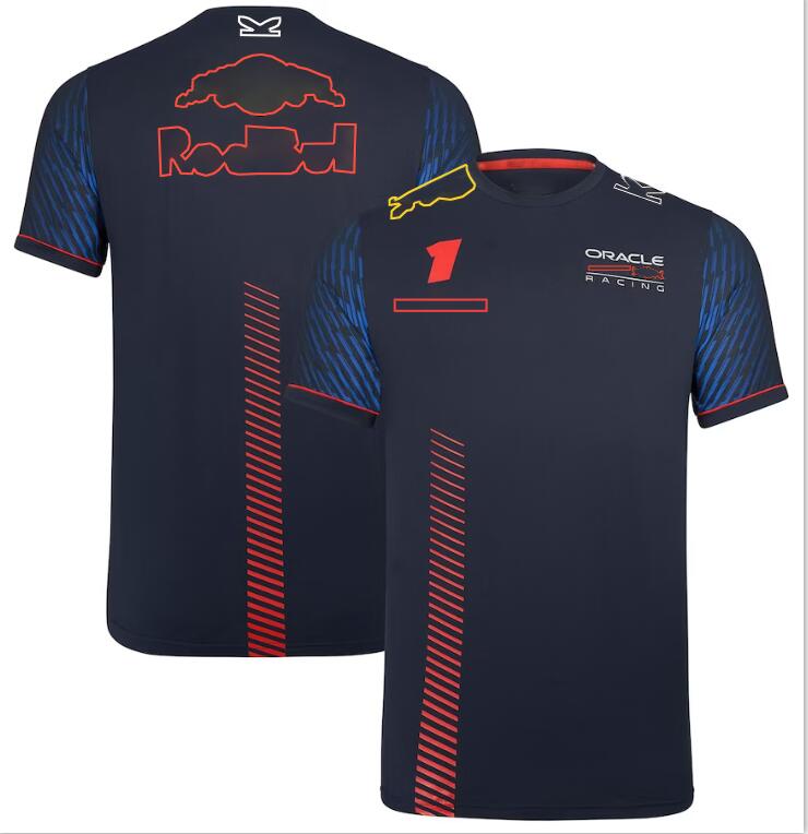 T-shirt F1 Formuły One One Neck Nowy wyścigi krótki rękaw ten sam Custom222m