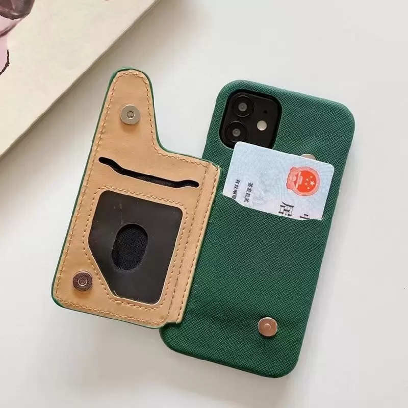 IPhone 14 13 12 11 Pro Max 14Pro 14Plus 13Pro 13Pro 13Pro 13Pro 13Pro 13Pro 13Pro 13Proの電話ケース12PROMAX Luxury Letter Leather Mobile Back Cover with Card Holder Pocket Case 818D