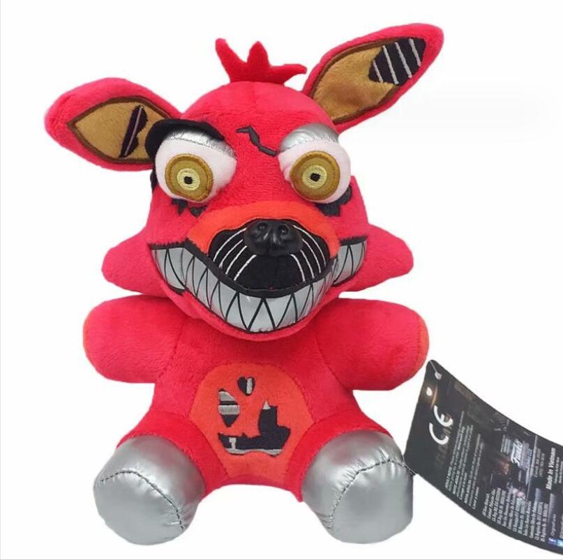 Plush Dolls Nightmare Cupcake Neon 8Inch Toy Fnaf Toys Stuffed 220602 Drop Delivery Gifts Animals Dho9B