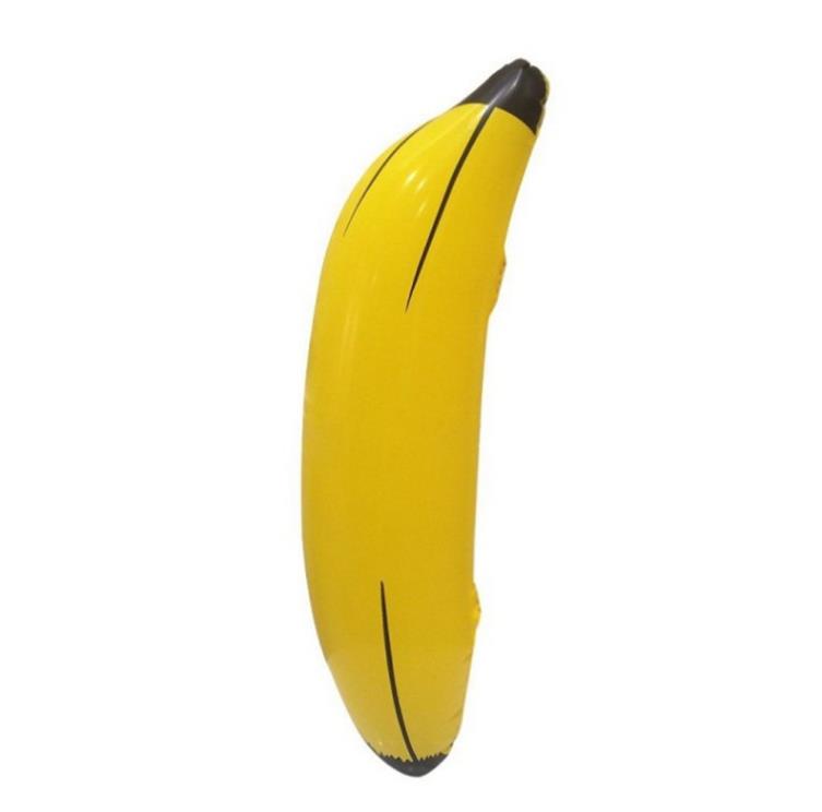 100 pz creativo gonfiabile grande banana 60 cm gonfiabile piscina acqua giocattolo bambini bambini giocattoli di frutta decorazione del partito SN6284