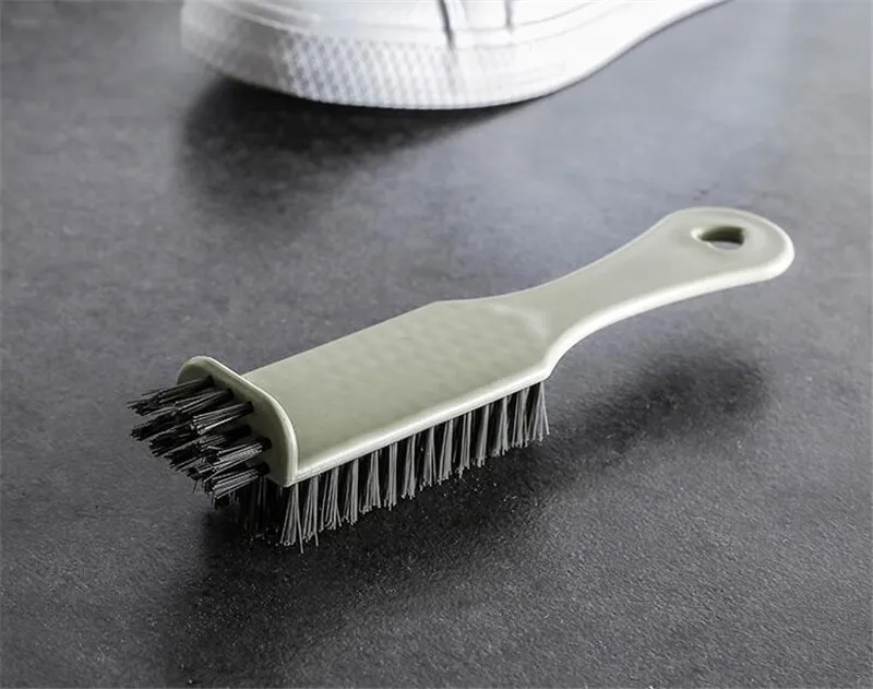 Brosse à chaussures multifonctionnelle, longue tige à main, large gamme de chaussures, outils de nettoyage des espaces