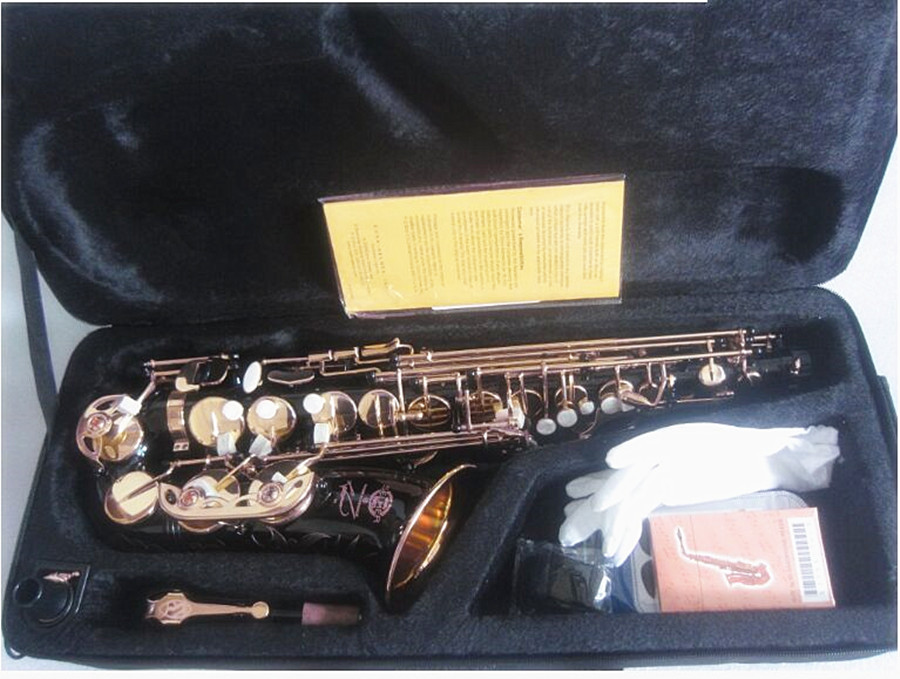 Brand New Alto Saxophone SAS-54 Eb High Quality black Sax Brass Performance Musical Instrument With Case