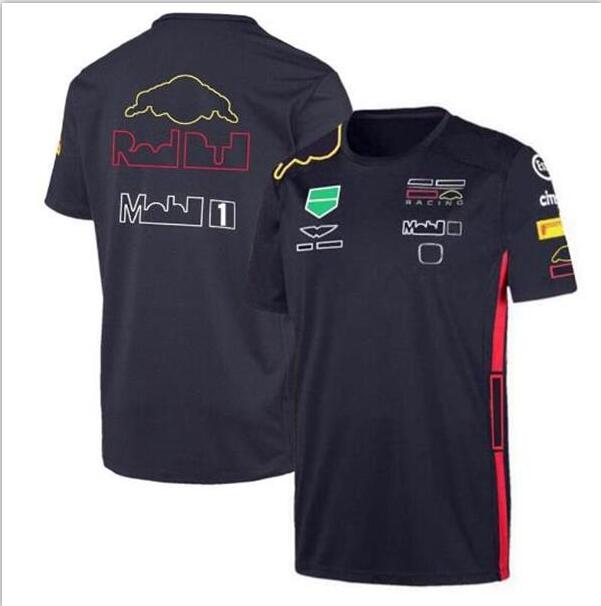 2023 新しい F1 レーシングポロスーツ夏チームラペルシャツ同じスタイルのカスタマイズ