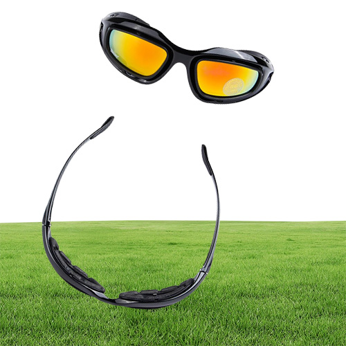 Désert 4 lentilles armée lunettes de soleil en plein air protection UV sport chasse lunettes de soleil unisexe randonnée tactique Glasses29189142378