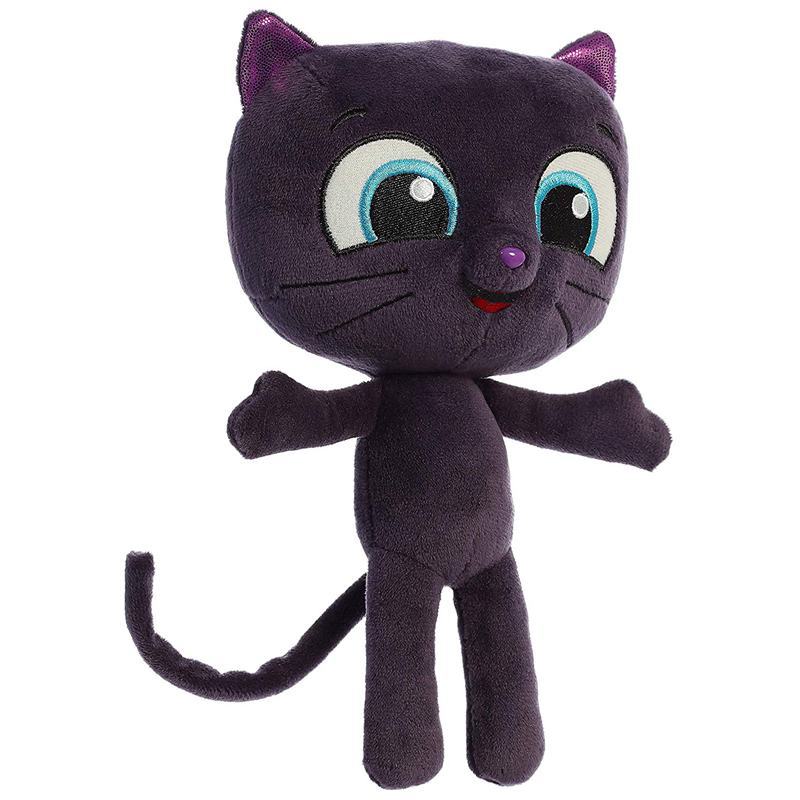 Tillverkare Partihandel 4 Designs of True and the Rainbow Kingdom Purple Cat Plush Toys Cartoon Animation Film Television Peripheral Dolls for Children's Gifts