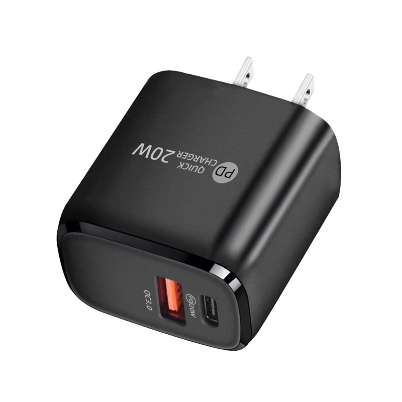 Carrego rápido rápido 20w USB C PD Tipo C Carregador de parede UE UK Adaptadores de energia para iPhone 13 14 15 11 12 Samsung Xiaomi Android Phone