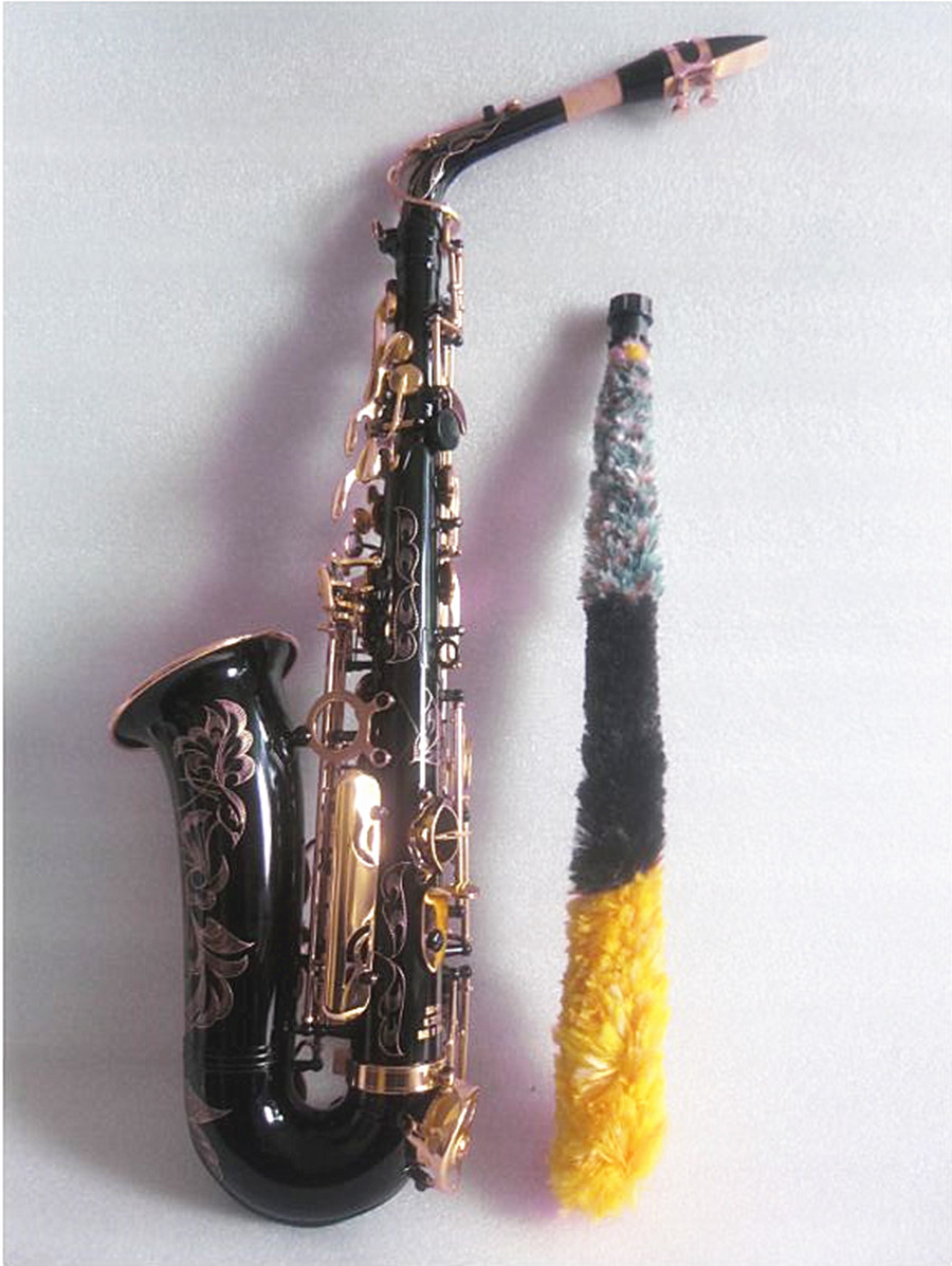 Brand New Alto Sax SAS-54 Eb Alto Saxophone Haute Qualité Black Sax Brass Performance Instrument de musique avec étui