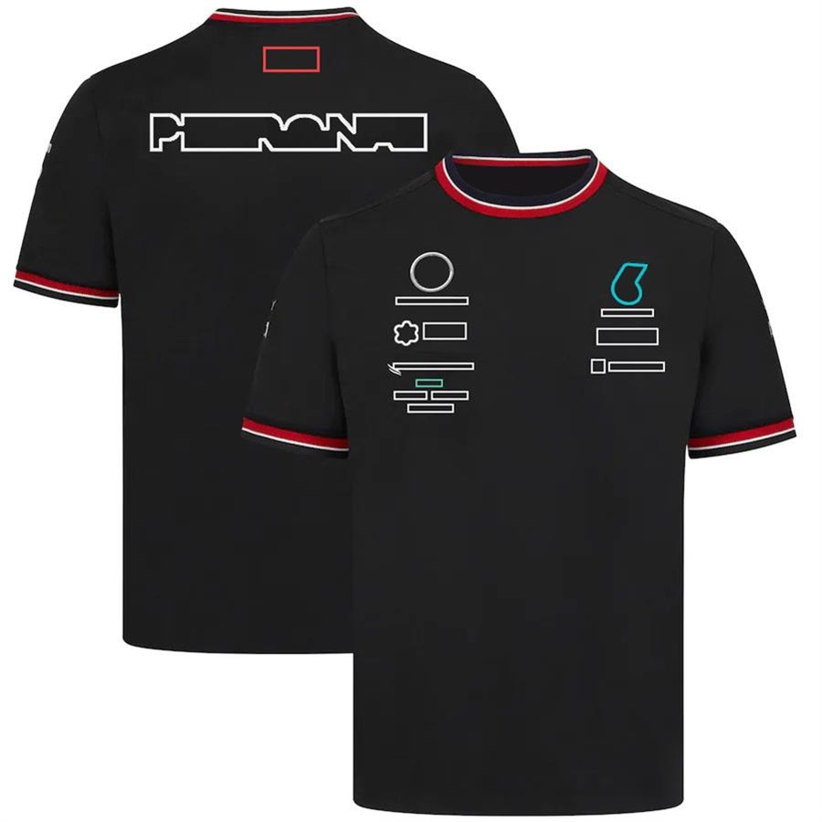 Formula 1 Yarış Takımı T-shirt F1 2022-2023 Sezon Sürücü T-Shirt Polo Gömlek Motorsport Yaz Erkeklerin Nefes Alabilir Tişörtleri Kısa Kollu