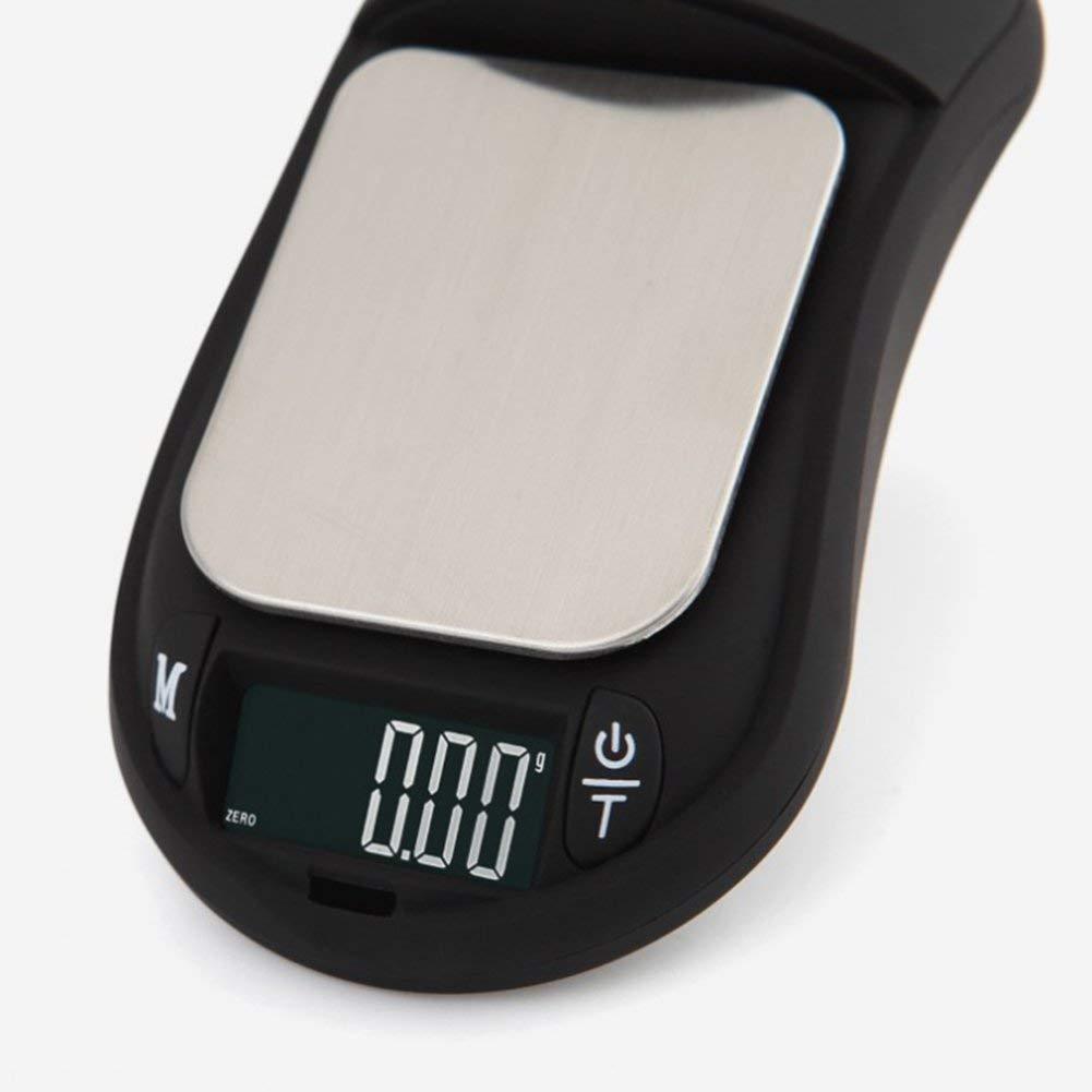 Kieszonkowa cyfrowa skala ABS Oskarżenie pulsoksymetru bez akumulatora 100 g/500/0,01 g dla jambletycznych ziół Tobacco Waganie elektroniczne