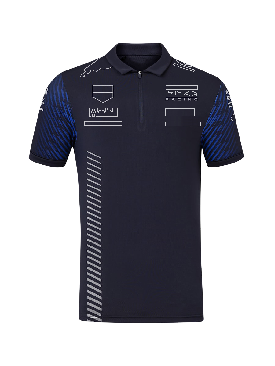 2023 New F1 Polo Shirts T-shirt Formula 1 Racing Team Driver T-shirts Men