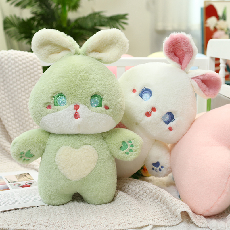 23/40 cm Super Cute Plysch Rabbit Dolls Lovely Bunny Anime Plushie Toys Stuffed Soft Animal Pillow Girls Kawaii Birthday Present