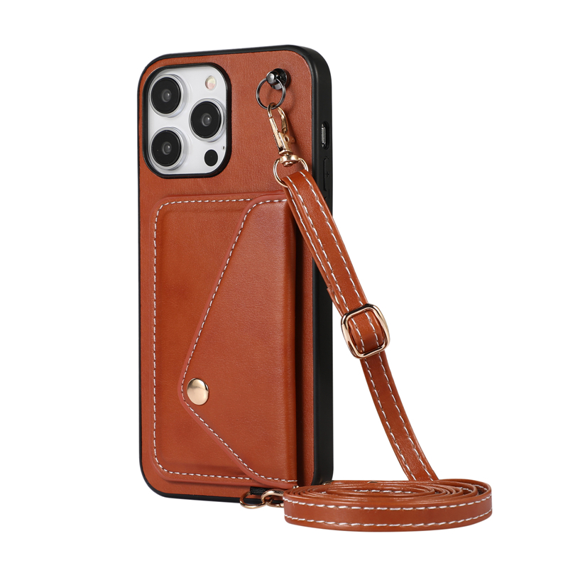 Caixa de telefone da Vogue do Envelope Crossbody para iPhone 14 13 12 11 Pro Max Samsung Galaxy S23 Ultra S22 Plus S21 Slot de Cartão Ajuste Ajustado CARTA