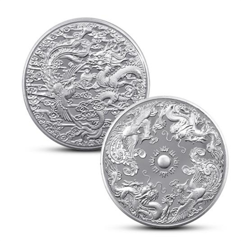 Arts and Crafts Commemorative coin of Chinese auspicious culture