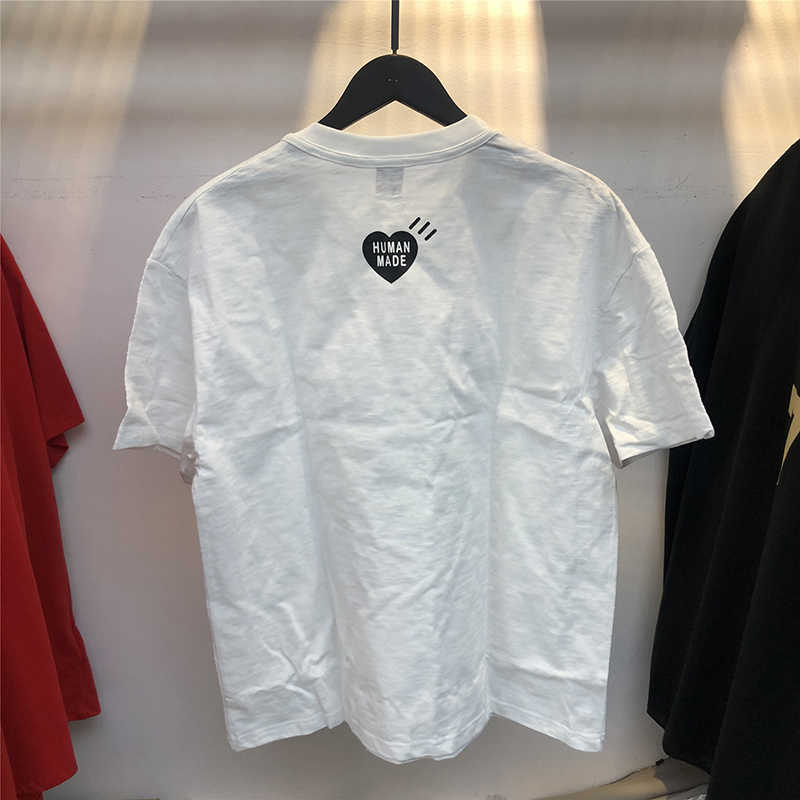 Erkek Tişörtler İki Uçan Ördek Baskı Deseni İnsan Yapımı T-Shirts Erkek Kadınlar 1 1 Kısa Kollu Out Out Tees Tees