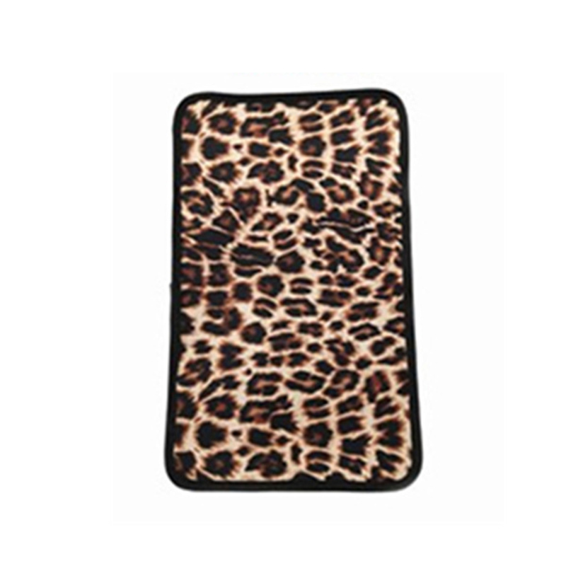 Neoprene Leopard Car Armest Cover Pad Party Favor Universal Fit Soft Comfort Vehicle Center Console Cushion Holder