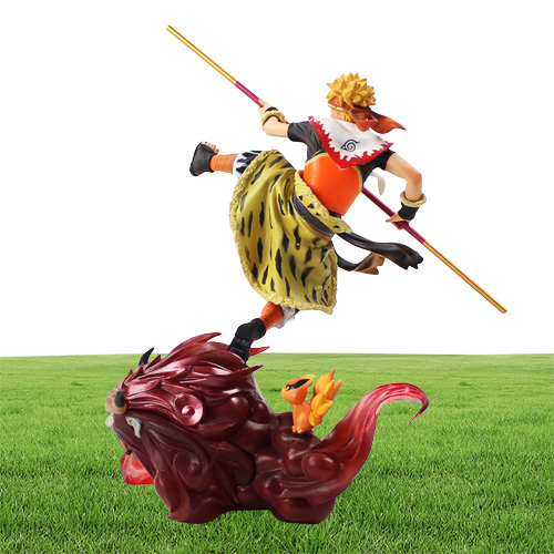 GEM GEM Shippuden Uzumaki Cos Son Goku the Monkey King تمثال PVC Action Figure Model Dollible Dollible Gift Y2004216698006
