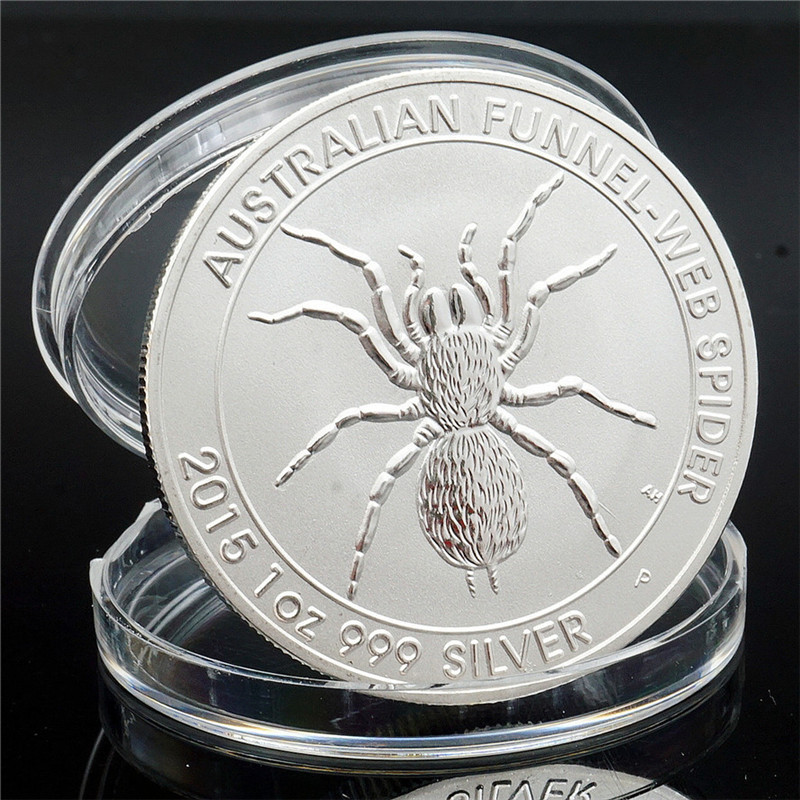 Konst och hantverk Animal Coin Australian Spider Commemorative Coin