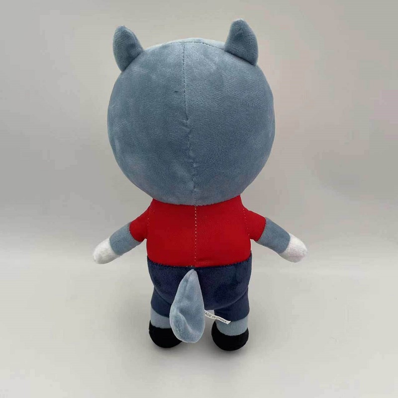 メーカーの卸売2色30cm Wolfoo Plush Toys Cartoon Film Television Peripheral Dolls for Children's Gifts