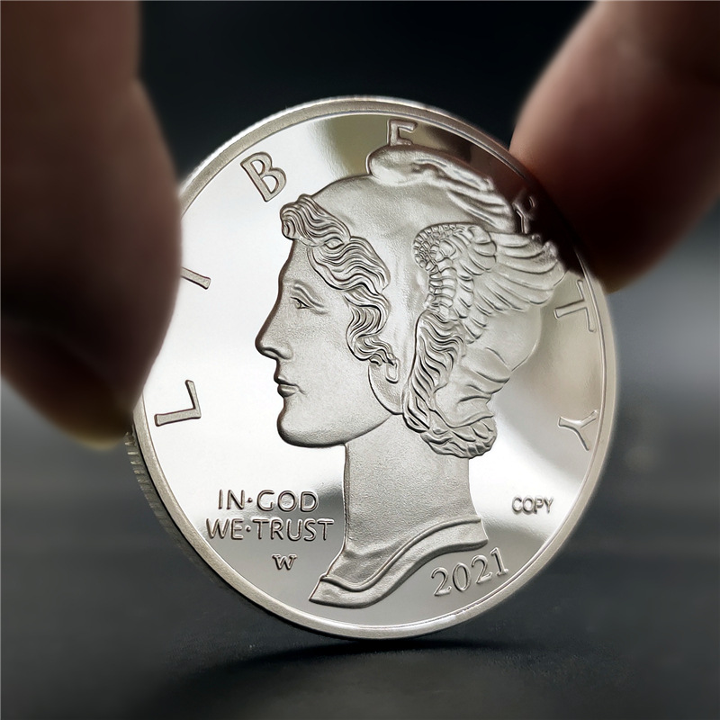 Sanat ve El Sanatları 2022 Eagle Ocean Coin Yabancı Para Döviz Para