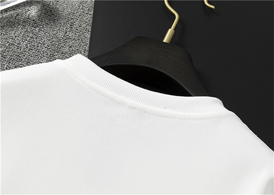 2023 mode luxe merk Qiqiu T-shirt eenvoudige letter slogan lange mouw