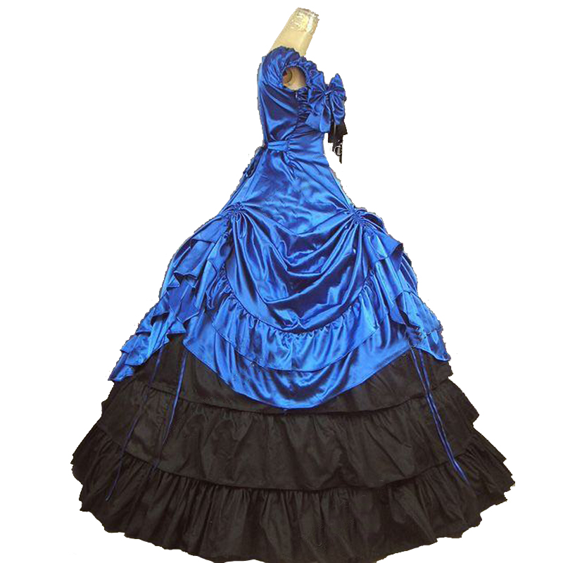 Robe de princesse de fête historique victorienne, sans manches, rétro, cour européenne, Costumes de bal pour femmes, 3 couleurs, été 2023