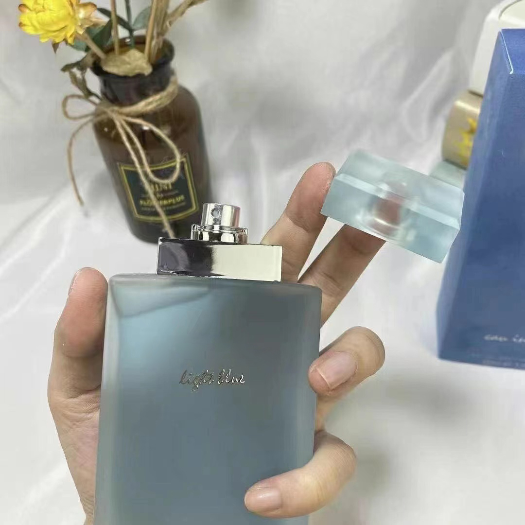 Brand Parfum Clone Lady Fragrance Light Blue Intense Spray Fragrance for Woman 100ml 3.3 fl.oz Long Lasting Smell EDP Parfum Woman Cologne in Stock Fast Ship