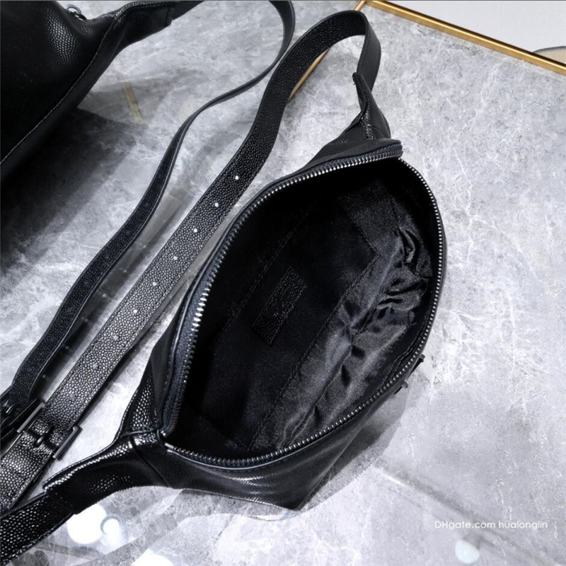 Orijinal deri kadın çanta çanta cüzdan omuz bel çantaları göğüs kadın tasarımcı moda bayanlar kızlar metal logo233u