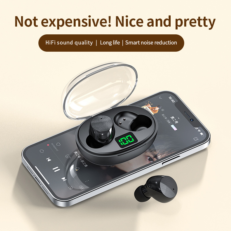 k20 TWS trådlösa stereohörlurar Gaming-hörlurar TWS 5.3 Bluetooth-hörlurar Djupt basljud med mikrofon