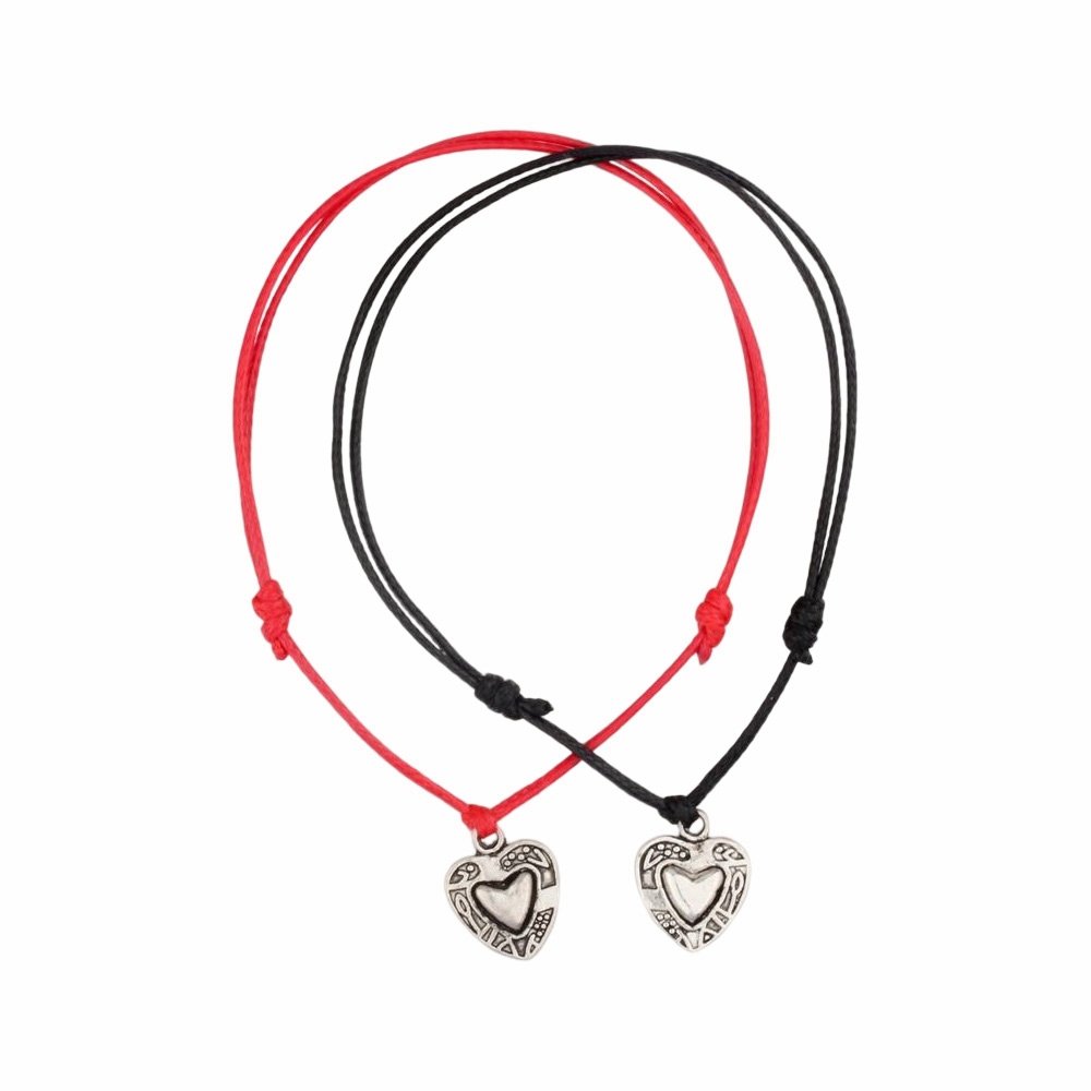 bracelet réglable de coeur de mode pour les cadeaux féminins d'amitié de bijoux