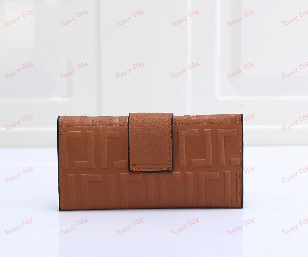 Set Long Style Wallets Female Fashion Casual Zero Purses Designer Popular Cardholder Luxury Fold Business Card Slot Rectangular Bags