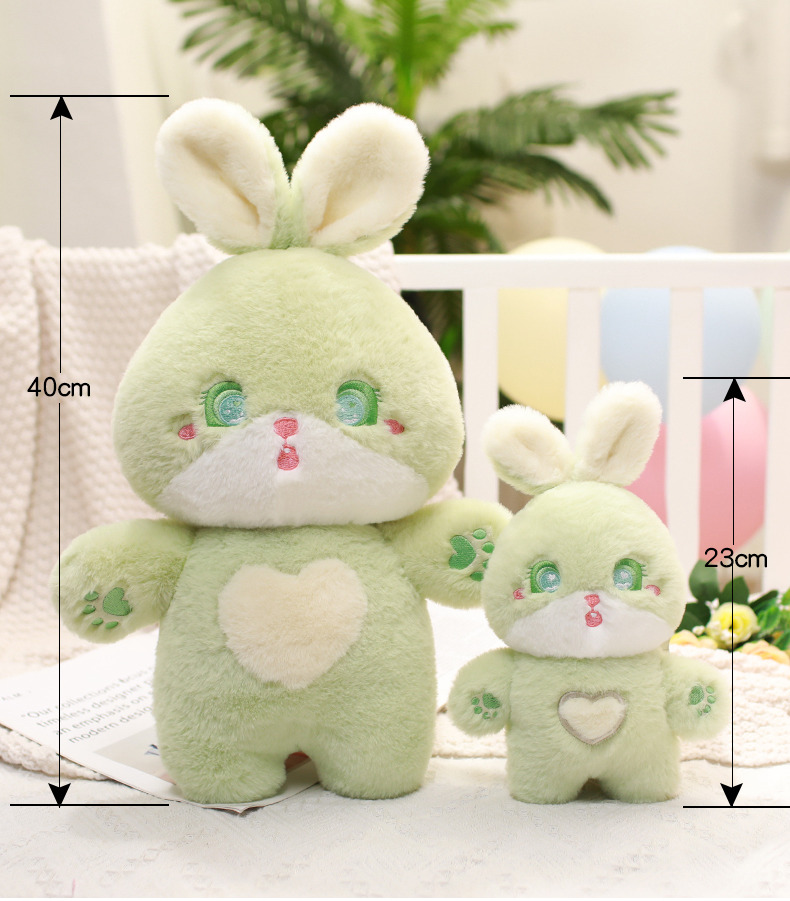 23/40 cm Super Cute Plysch Rabbit Dolls Lovely Bunny Anime Plushie Toys Stuffed Soft Animal Pillow Girls Kawaii Birthday Present