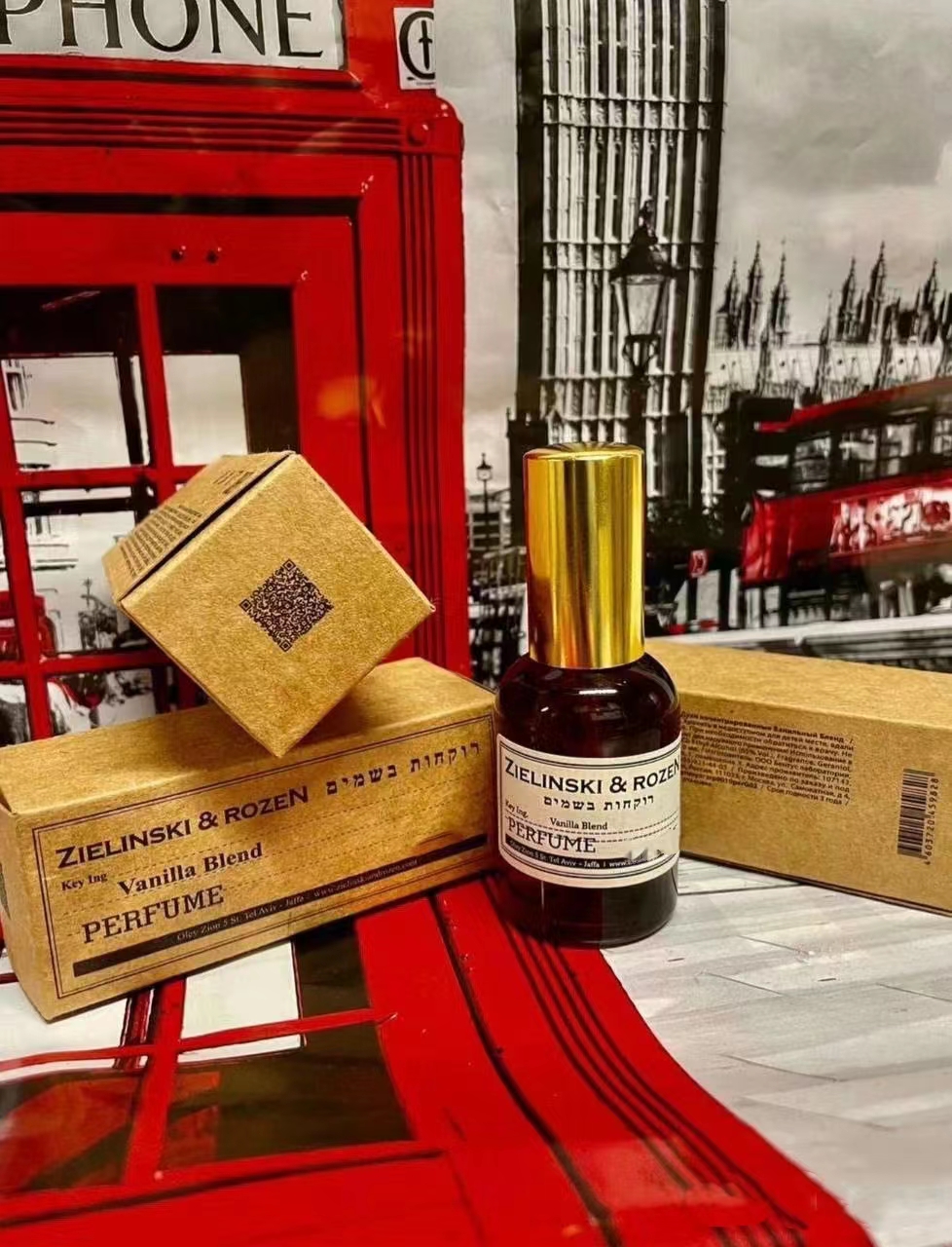 エアフレッシュナーイスラエル香水100ml Zielinski Rozen Black Pepper Amber Neroliフレグランス