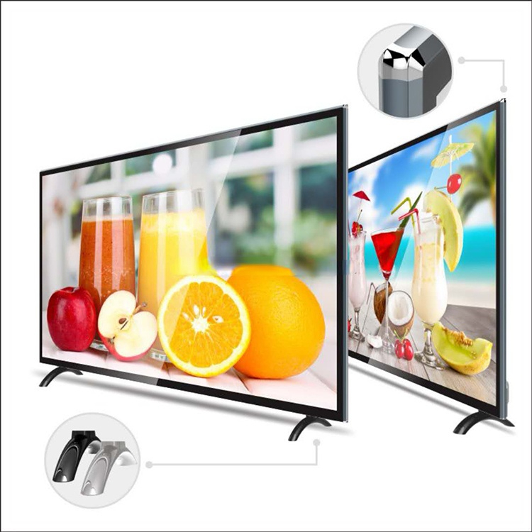 Top TV 32/43/50/55/65 pouces Smart TV 4K Ultra HD TV TV / LCD TV DVB-T2 Tevisores 43 pouces LCD TV