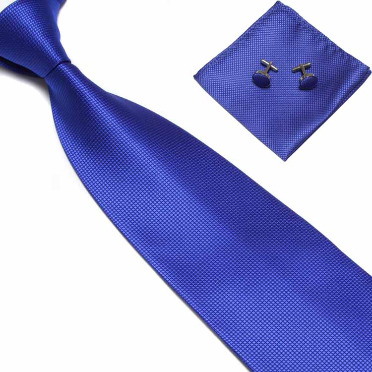 15 färger mäns slips manschett länkar näsduk set silke ny julklapp