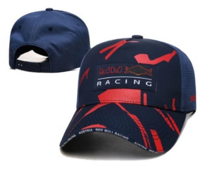 2023F1 Kapelusz wyścigowy Nowy pełny haftowany zespół logo Sun Hat Sprzedaż