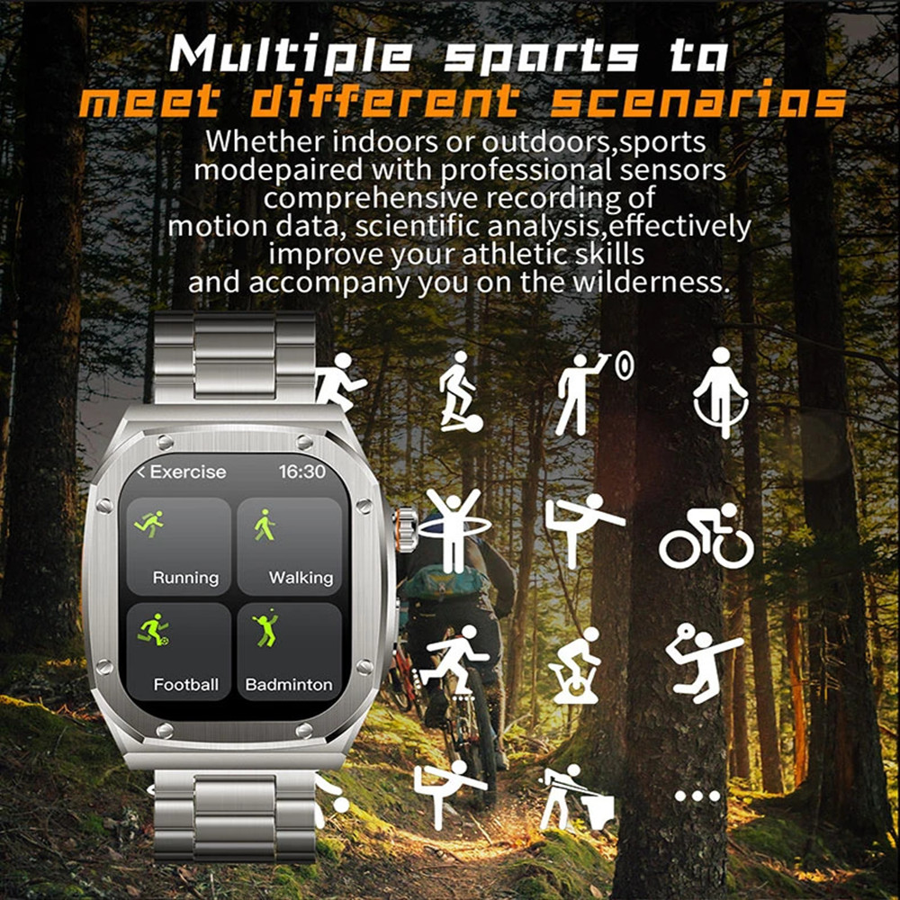 Z79 Max montres intelligentes pour hommes Smartwatch 2023 appel Bluetooth surveillance de l'oxygène dans le sang 1.83 