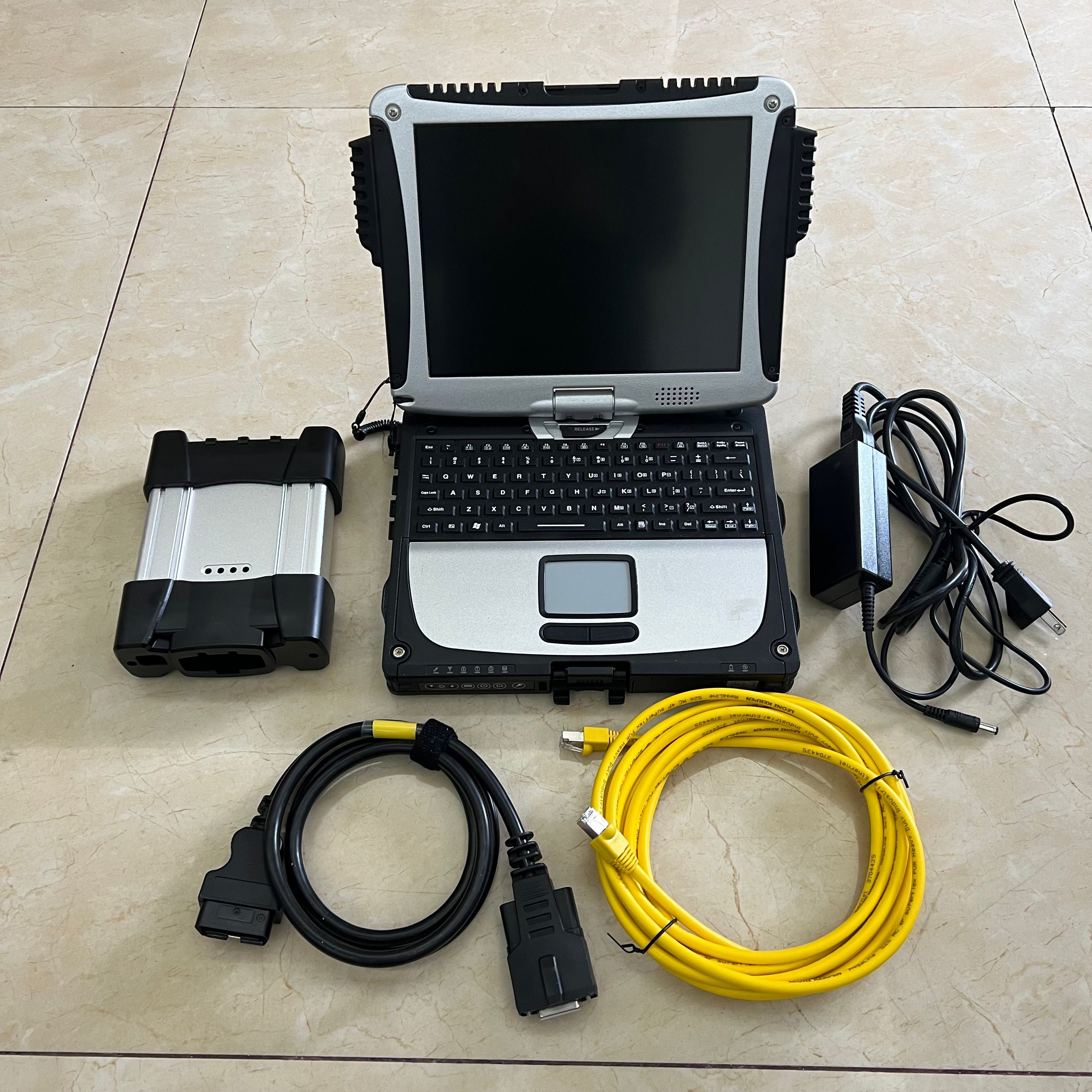 2024.03 dla BMW ICOM Next Diagnostic Programming Tool z CF-19 TARCEBOOK I5 8G Laptop i odtwarzanie