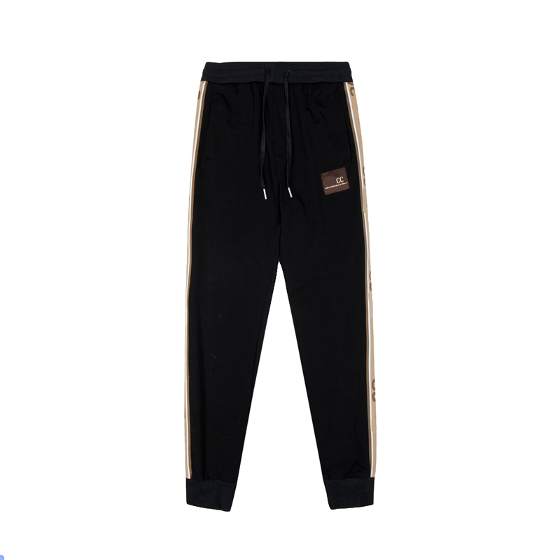 Designer's new casual pants eighth season flocking letter loose men's and women's thin casual girth pantsM-XXL