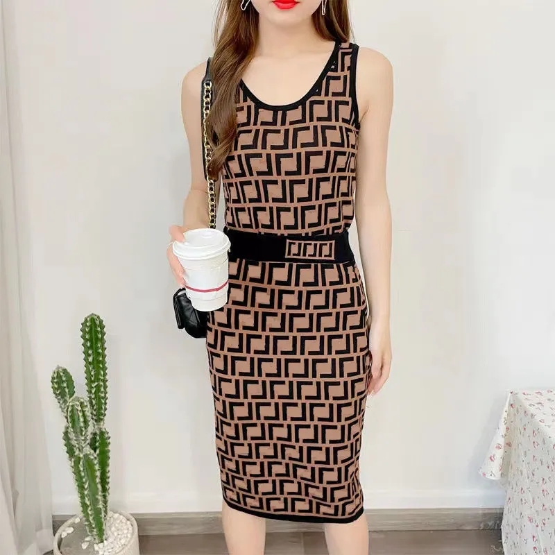 Designer clothing dress wrap dress women Casual Dresses two-piece dress designer clothes outerwears crew neck luxury brand clothing sexy dress