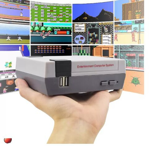 Nostaljik ev sahibi Mini TV Video Eğlence Sistemi 620 NES Oyunları Için Oyun Konsolu Wth Kontrolörleri Perakende Kutusu Ambalajı