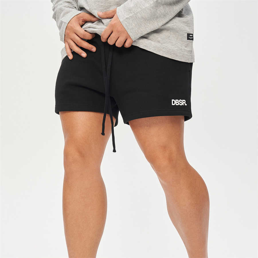 Shorts pour hommes Shorts décontractés en coton d'été pour hommes Fitness Workout Gym Vêtements Jogging Sweatshorts Loose Beach Short Sweatpants W0408